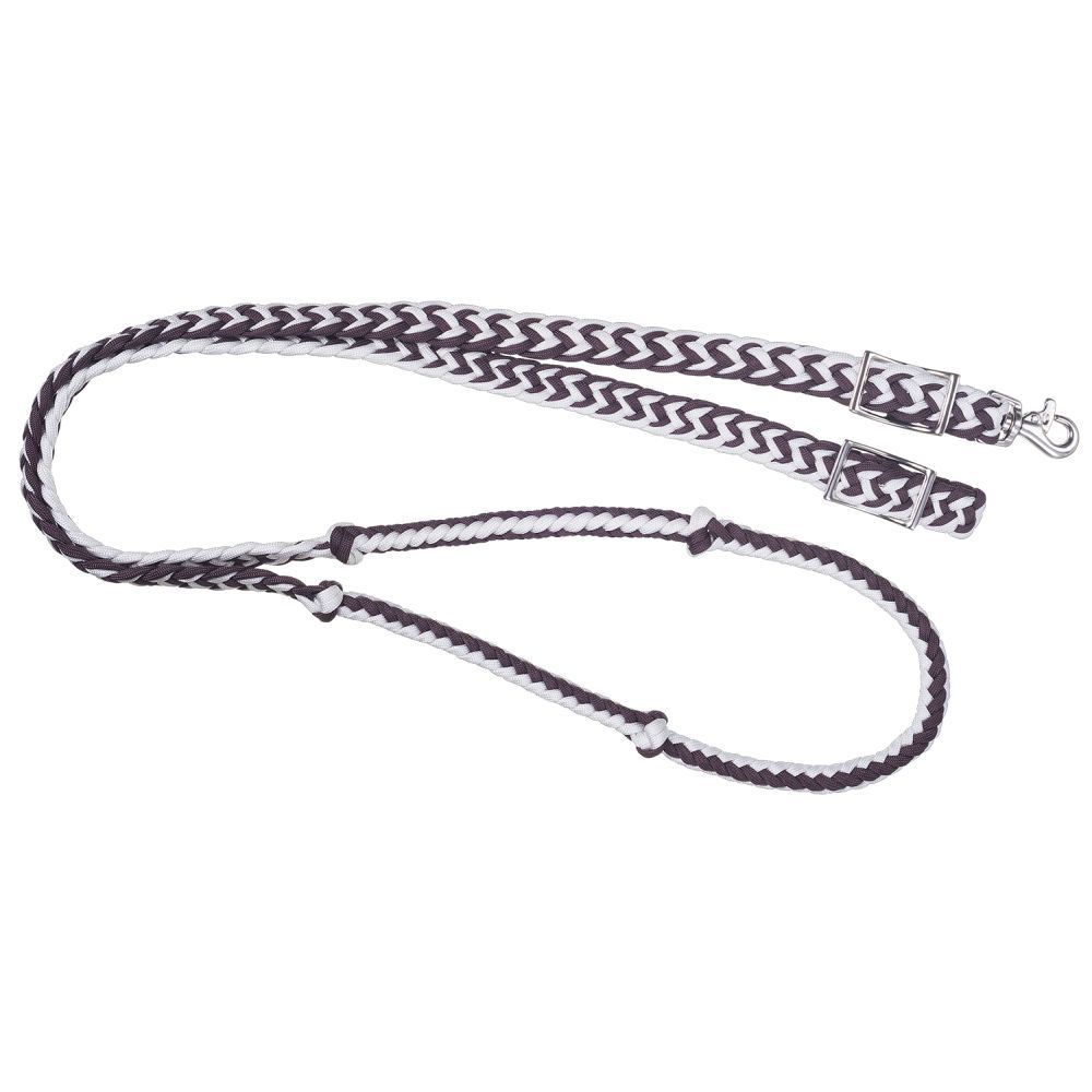 Tough-1 Deluxe Knotted Cord Roping Reins