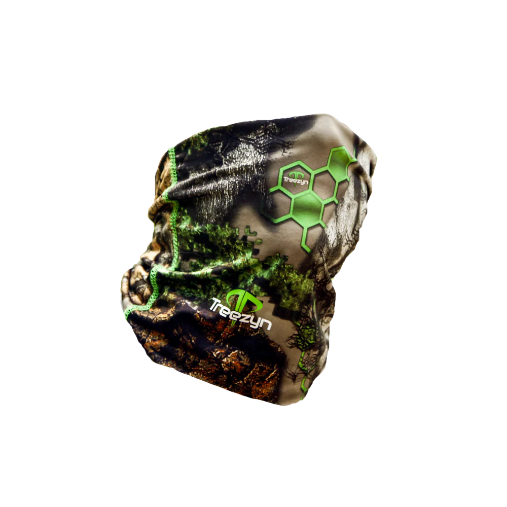 Final Clearance Treezyn Early SEEZYN Hunting Gaiter – Lightweight Camo Neck & Face Cover OSFA