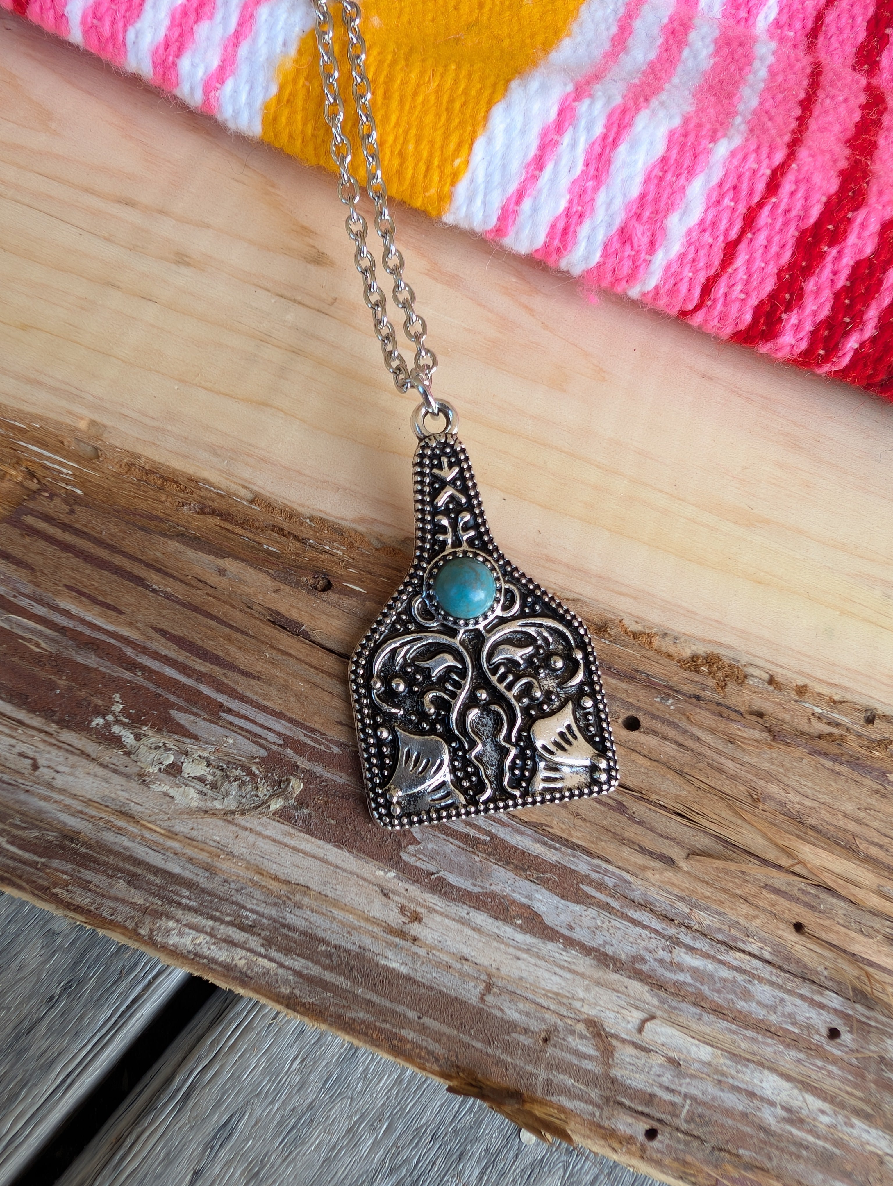 Rustic Western style necklace