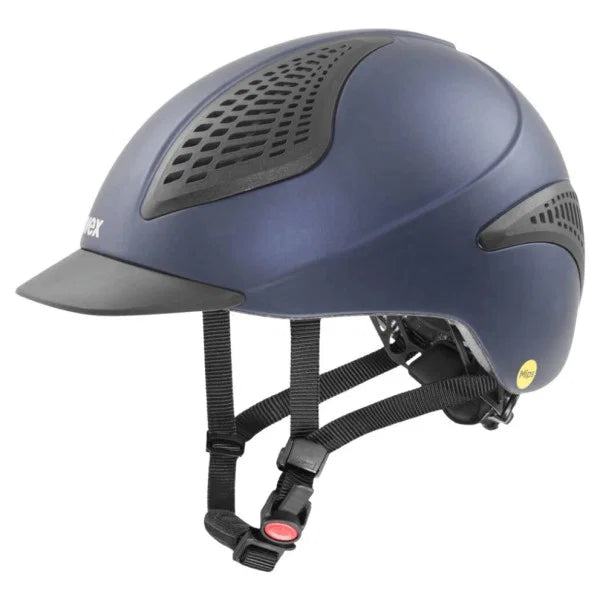 UVEX Exxential III MIPS Riding Helmet – Lightweight & Safe – Black S-M