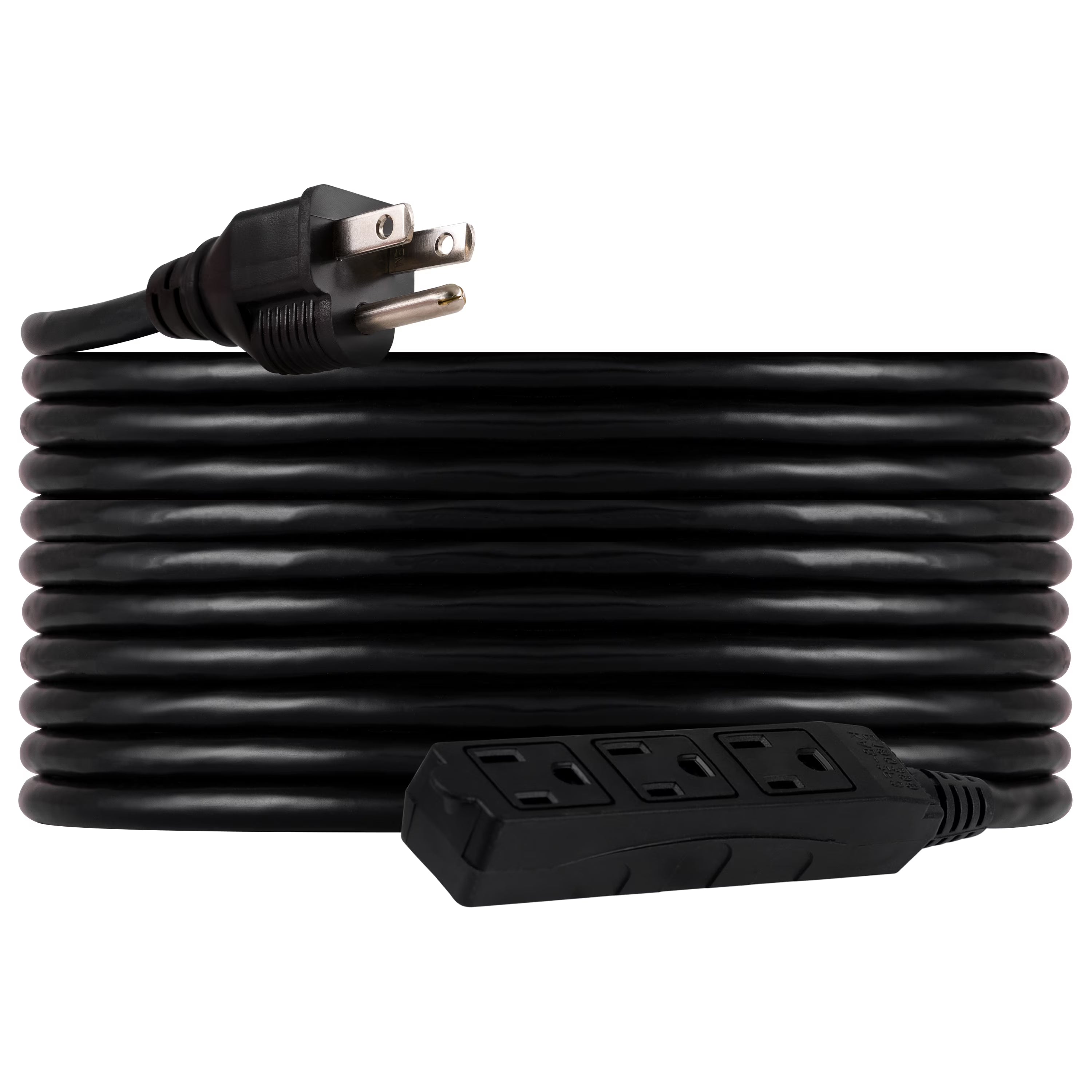Heavy duty – The double-insulated cord has a one-piece molded plug to provide extra durability, and its vinyl jacket protects against moisture, dust and dirt to improve longevity for indoor and outdoor use