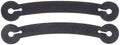 Brown and black Western spur tie strap
