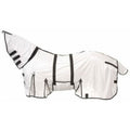 White Lightweight Mesh Fly Sheet with Neck Cover with a white background.