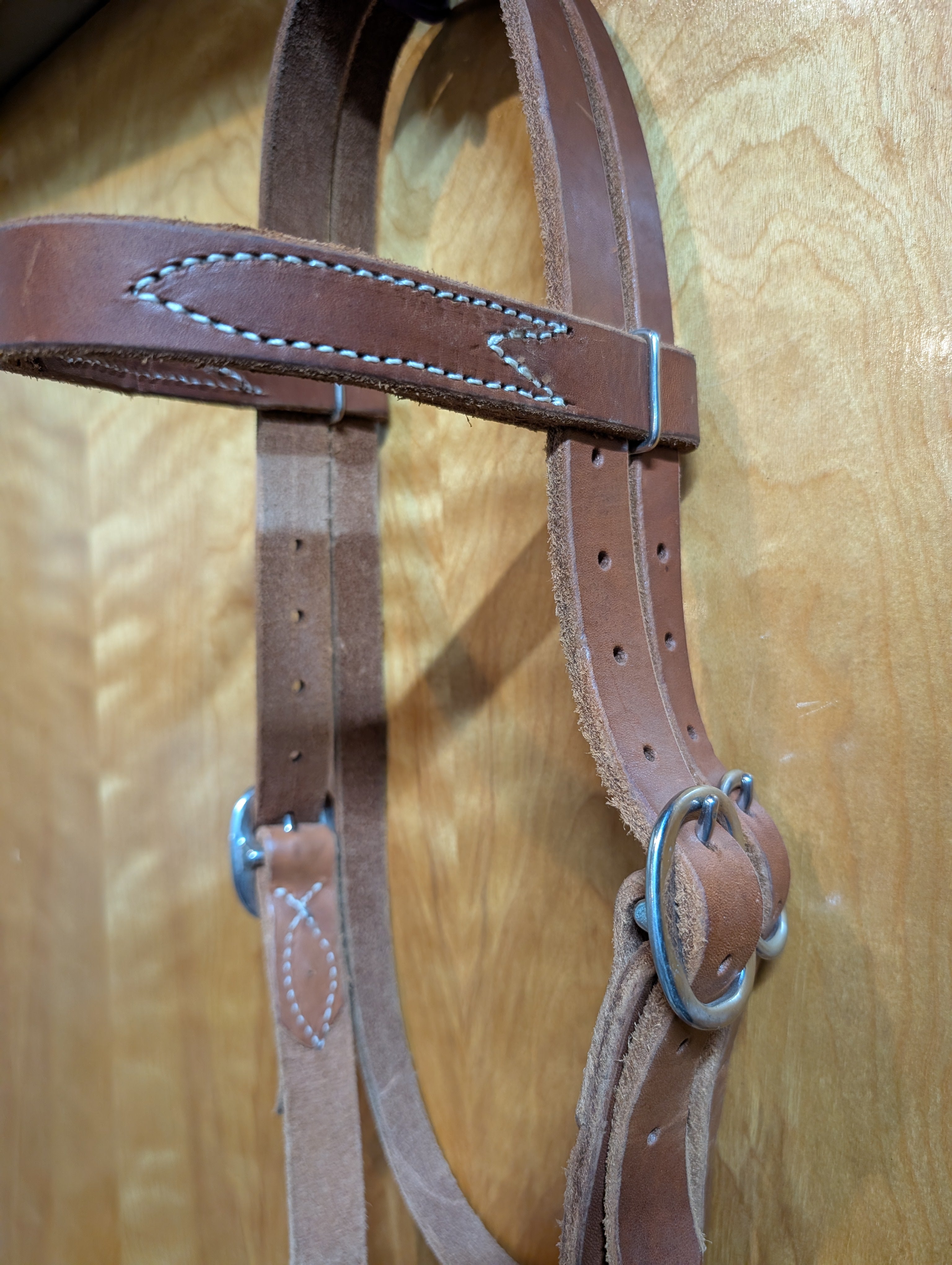 Wide Browband headstall
