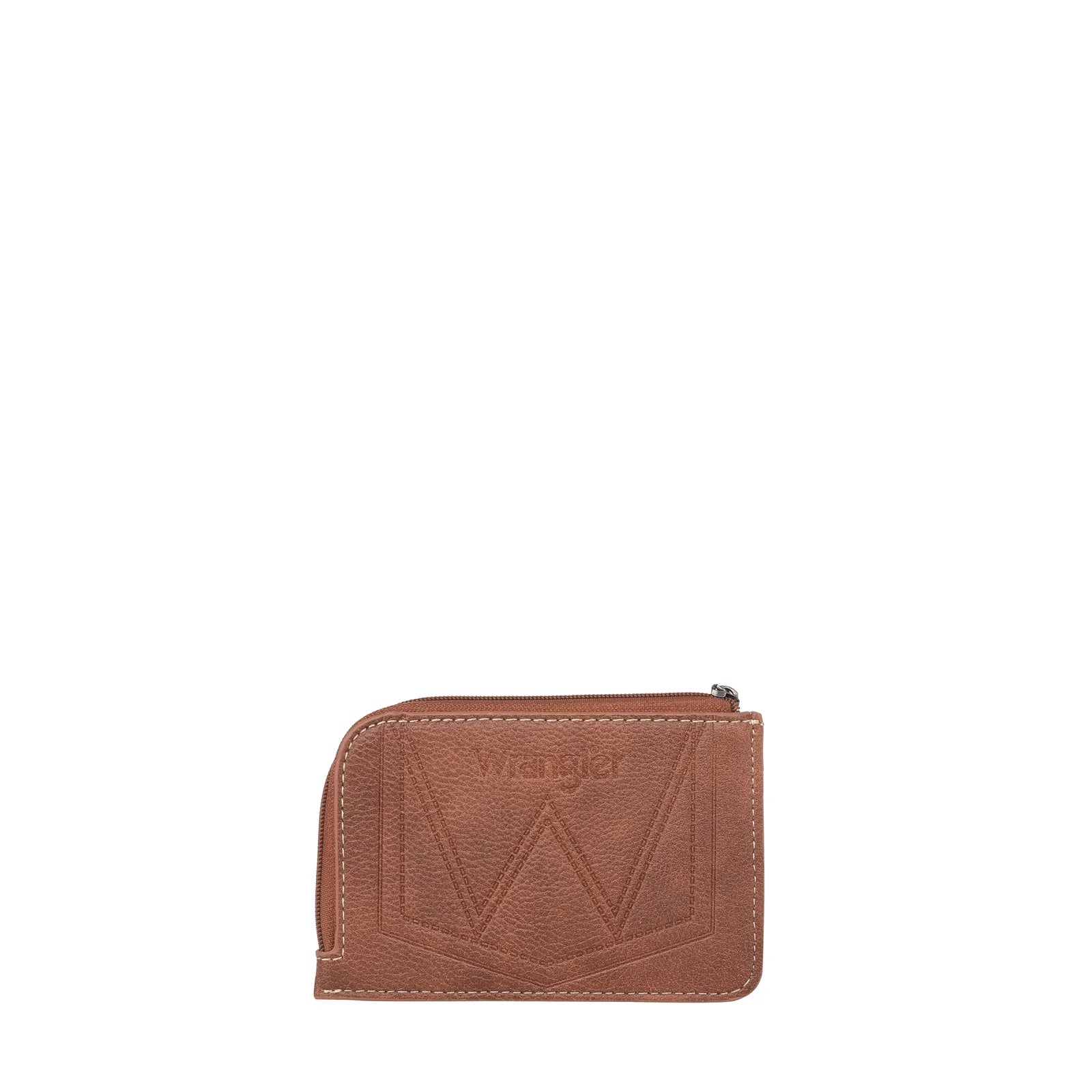 Western Zippered Western card wallet