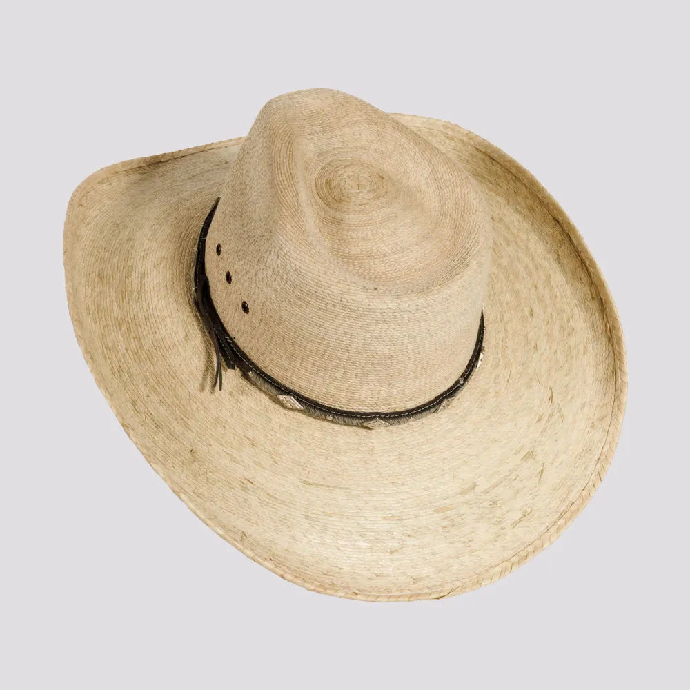 Wyatt Men's Fine Mexican Palm Tycoon Cowboy Hat- Medium