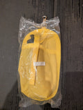 Durable water bottle carrier with clip-on scissor snap and dual bottles, designed for trail and daily use.