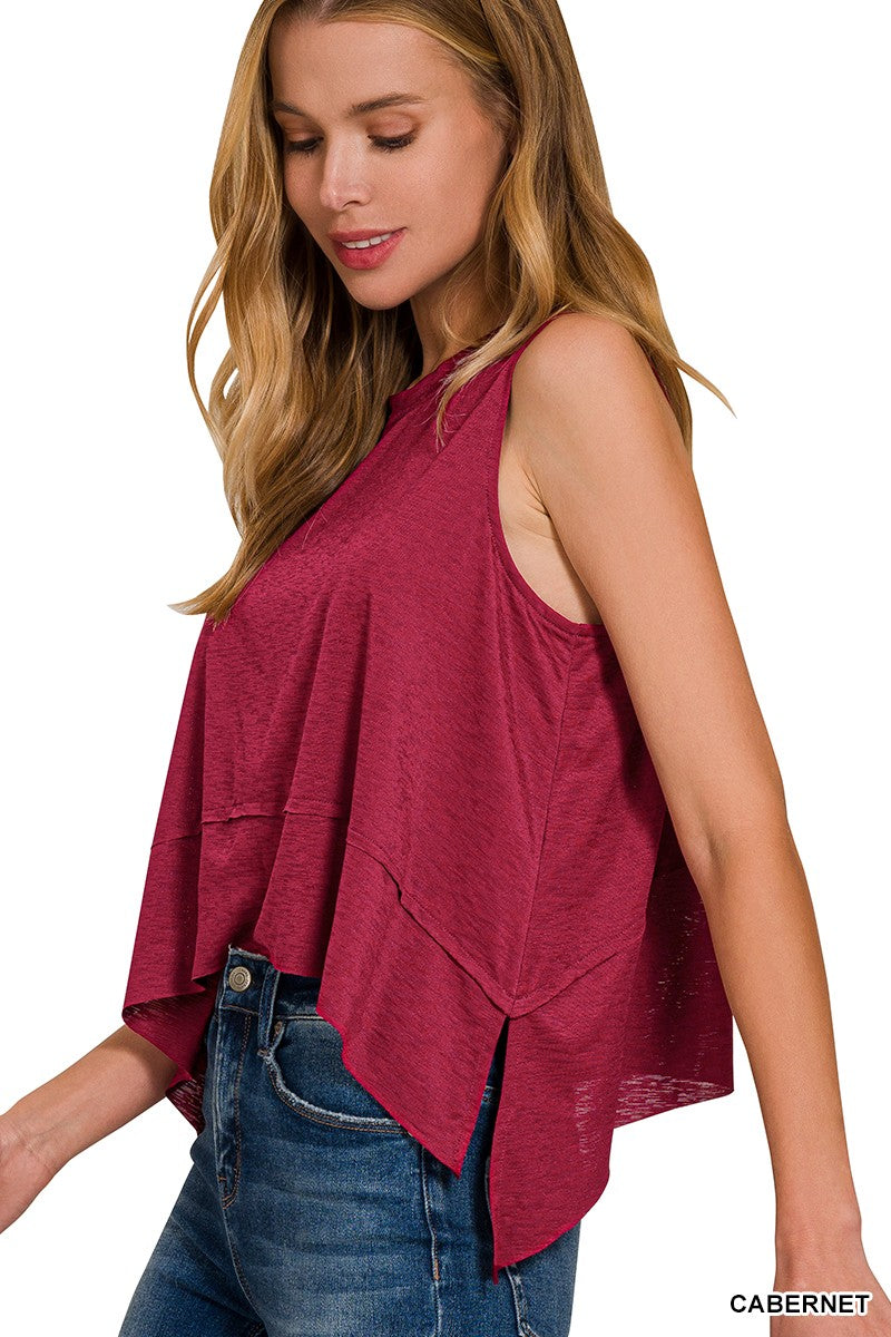 Sleeveless top