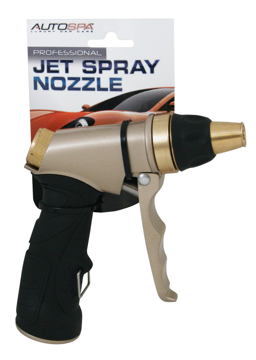 AutoSpa Adjustable Jet Spray Nozzle – Heavy-Duty Garden and Car Wash Sprayer