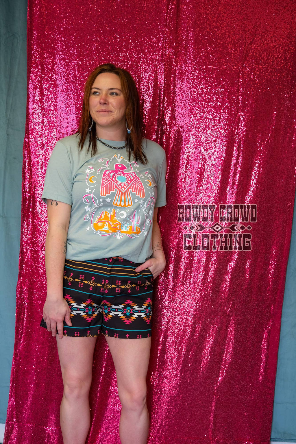Azel Aztec Shorts