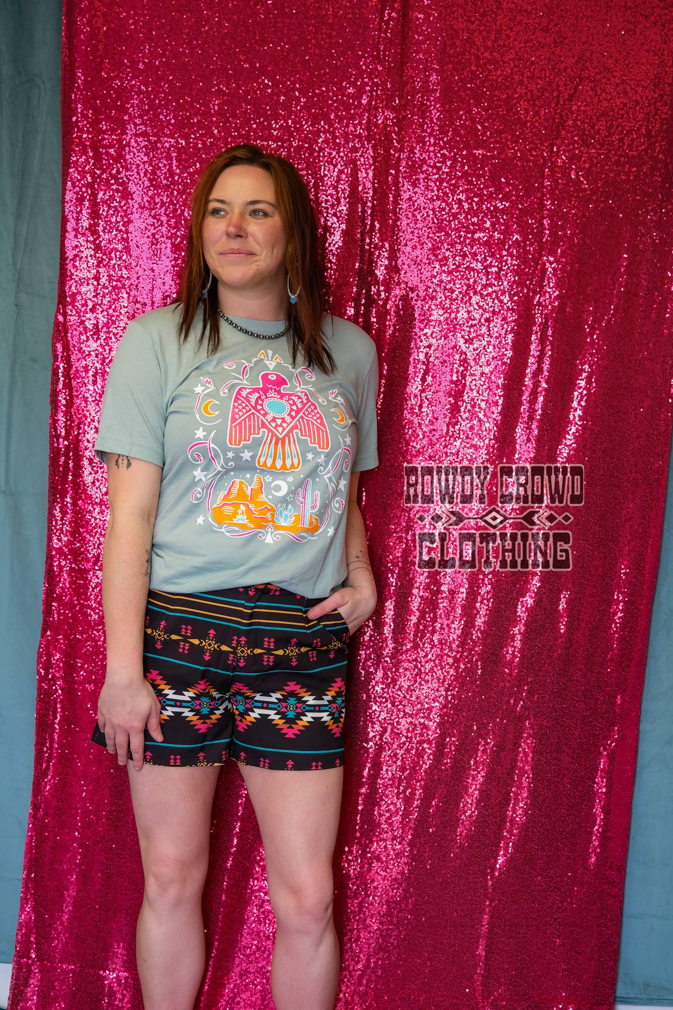 Azel Aztec Shorts