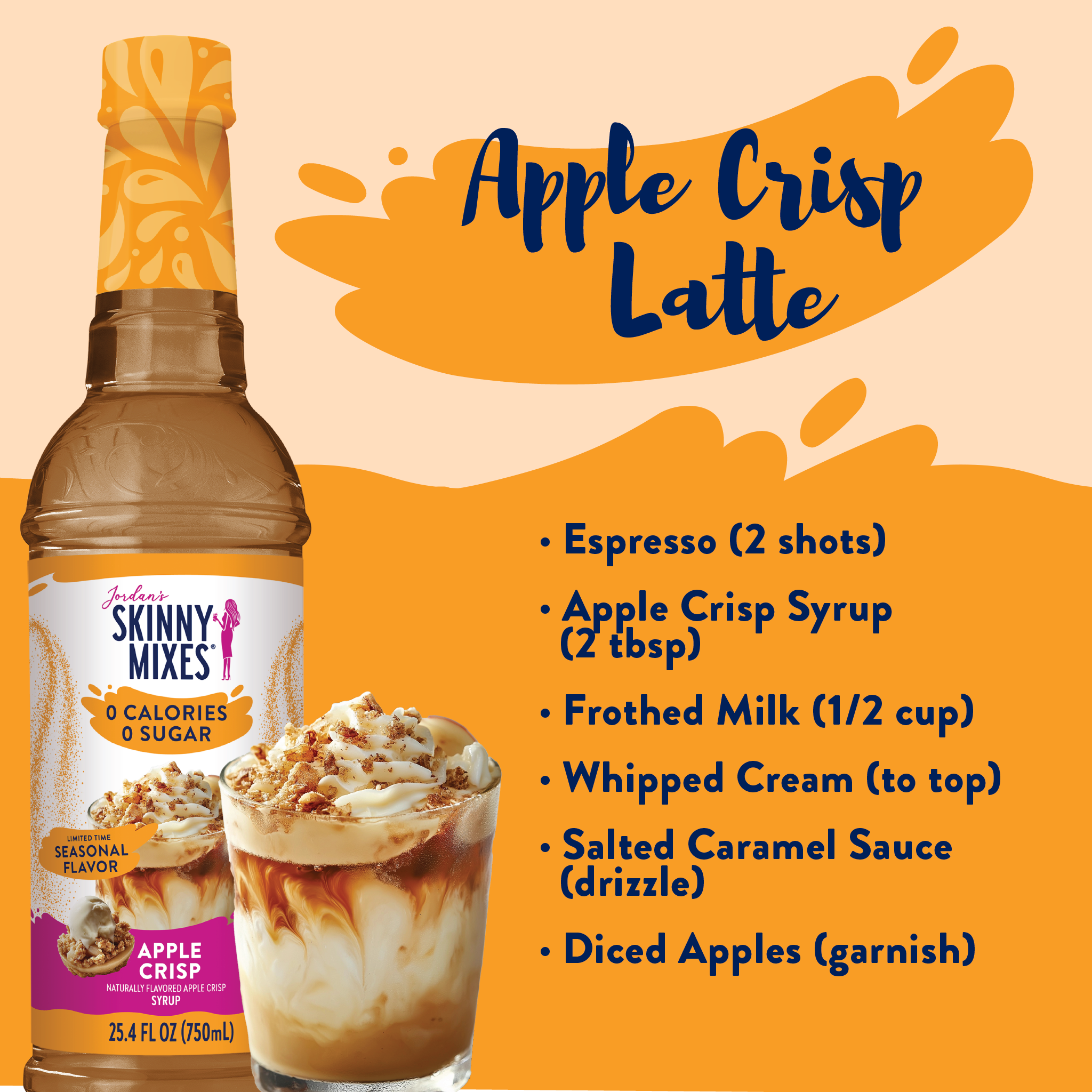 New - Sugar Free Apple Crisp Syrup