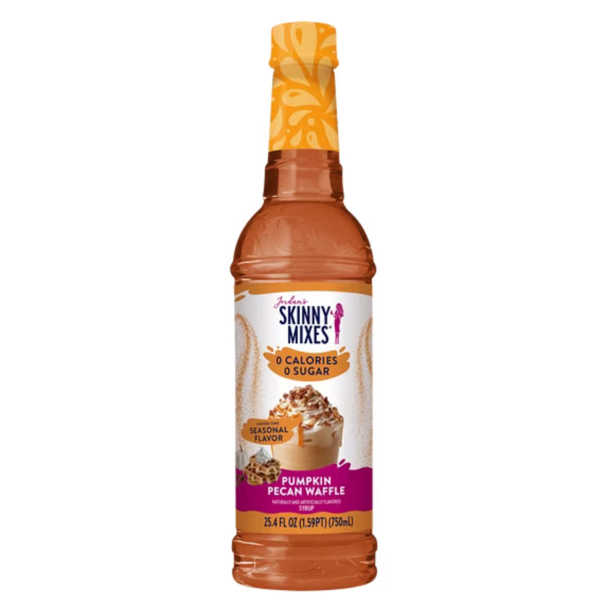 Jordan's Skinny Mixes Pumpkin Pecan Waffle 750ml