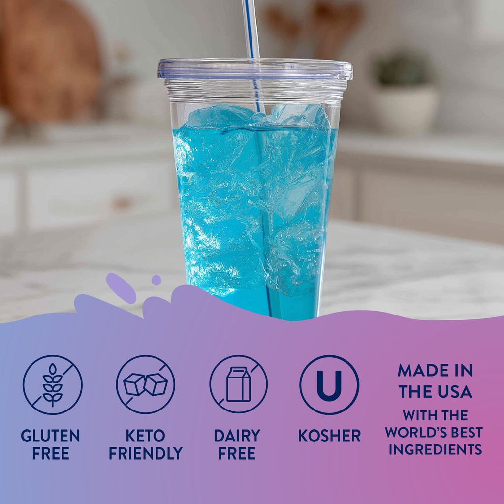 Sugar Free Mermaid Hydration Syrup with Electrolytes