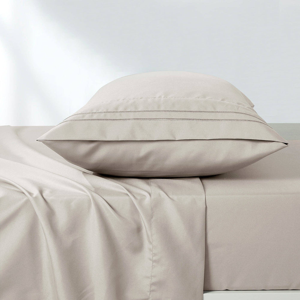 Soft Microfiber Deep Pocket Bed Sheets - 4 Piece Set- Taupe Color