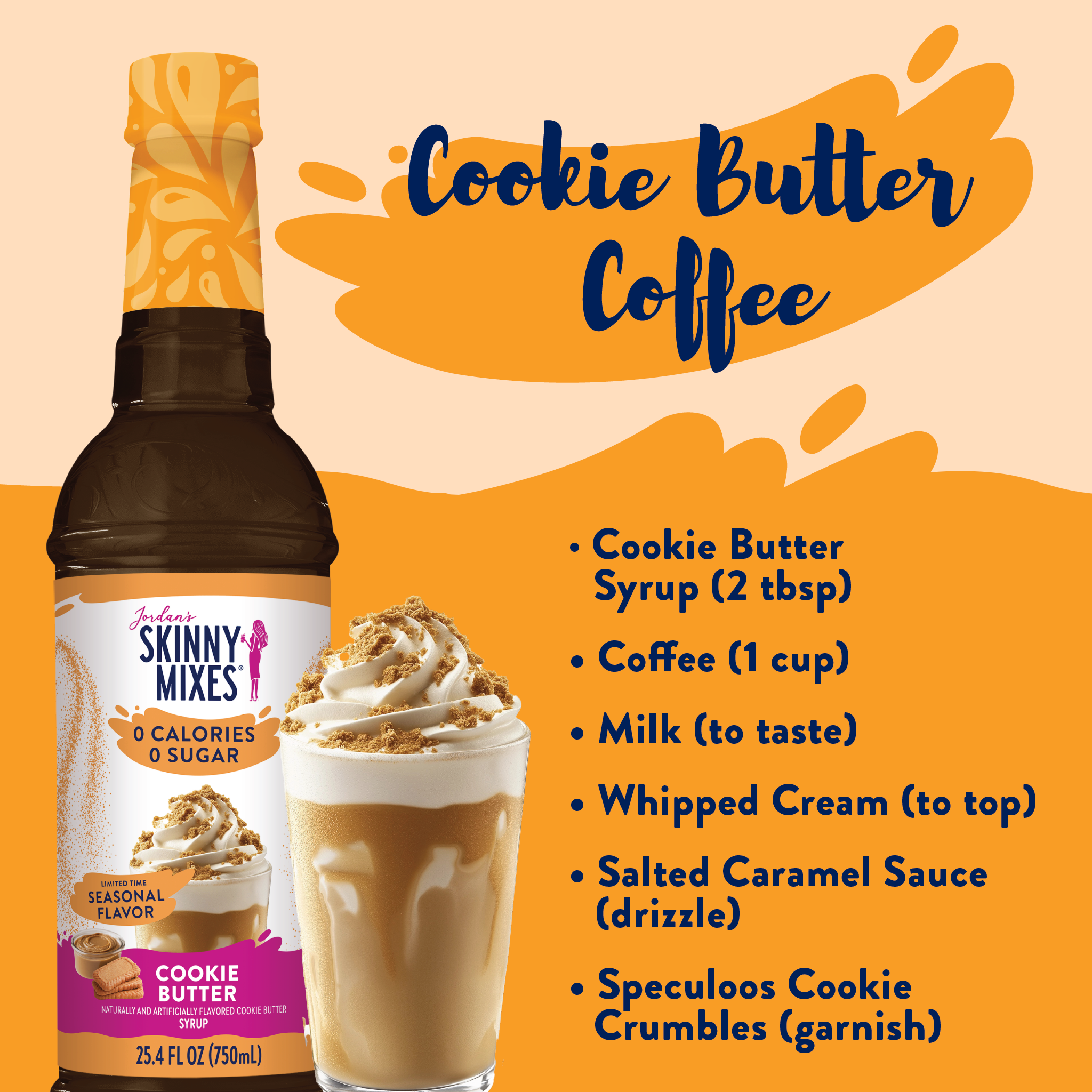 New- Sugar Free Cookie Butter Syrup