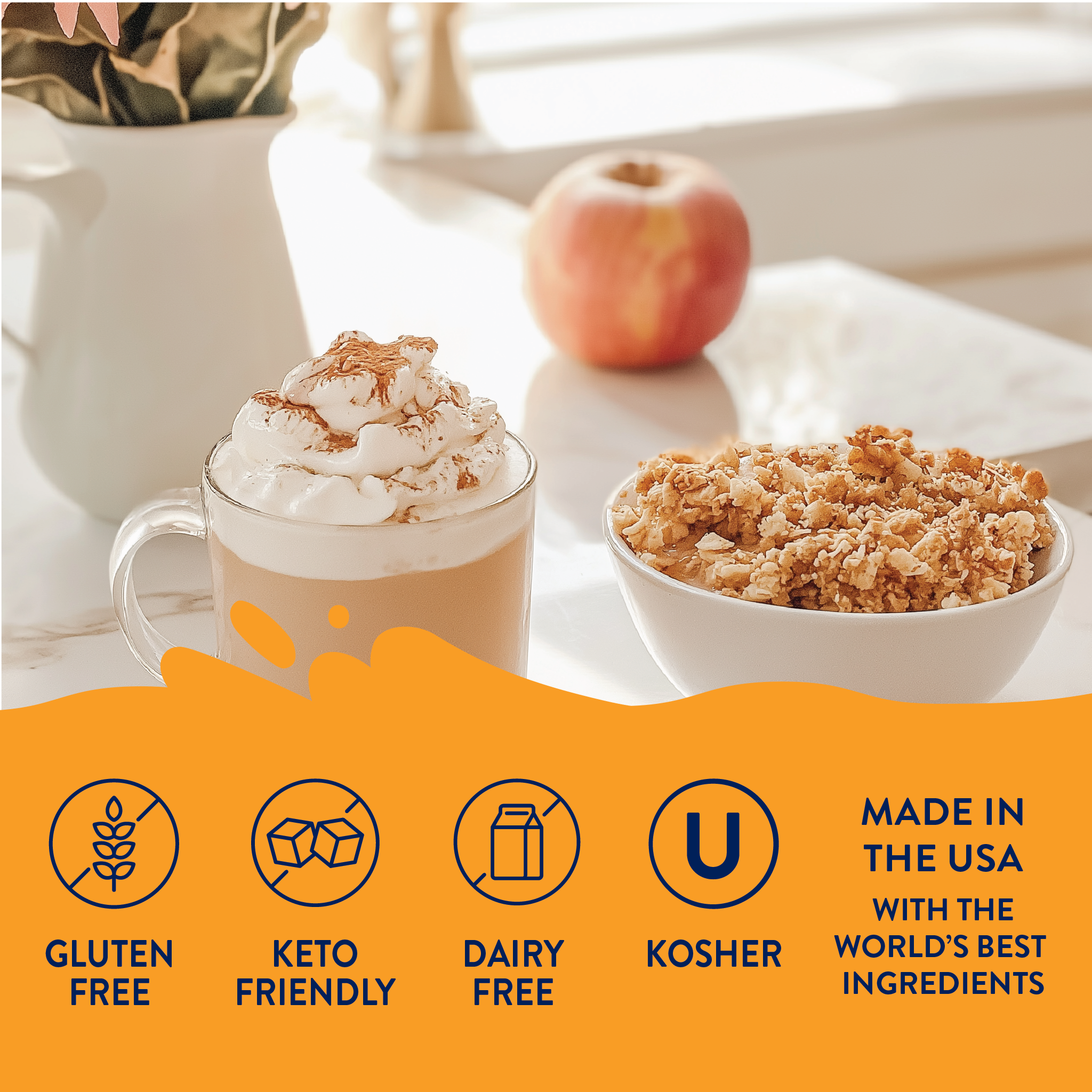 New - Sugar Free Apple Crisp Syrup