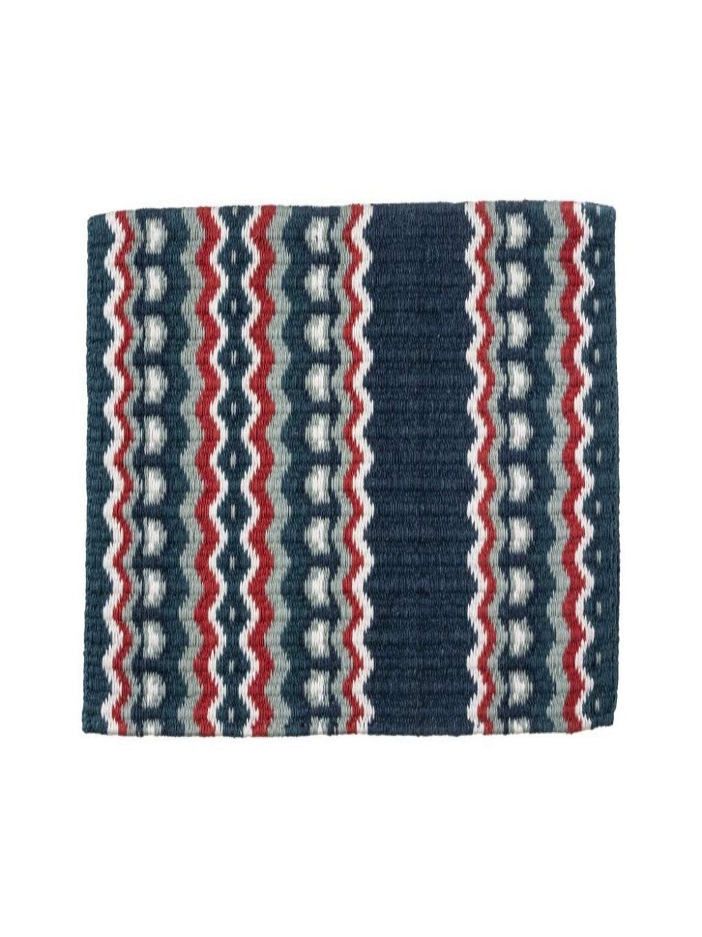 Western saddle blanket made of 100% New Zealand wool in vibrant design