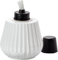 White Tiki table top torch 5.5in