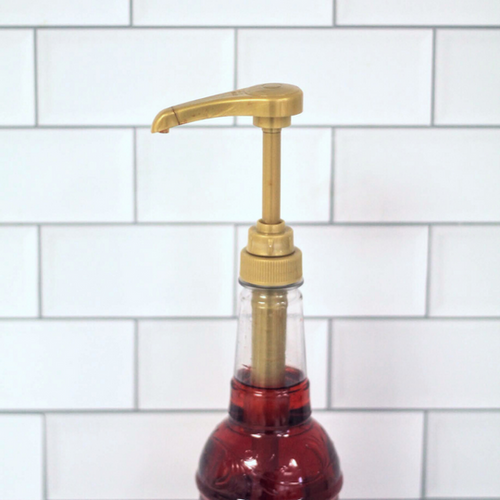 Pump shown on skinny mix bottle