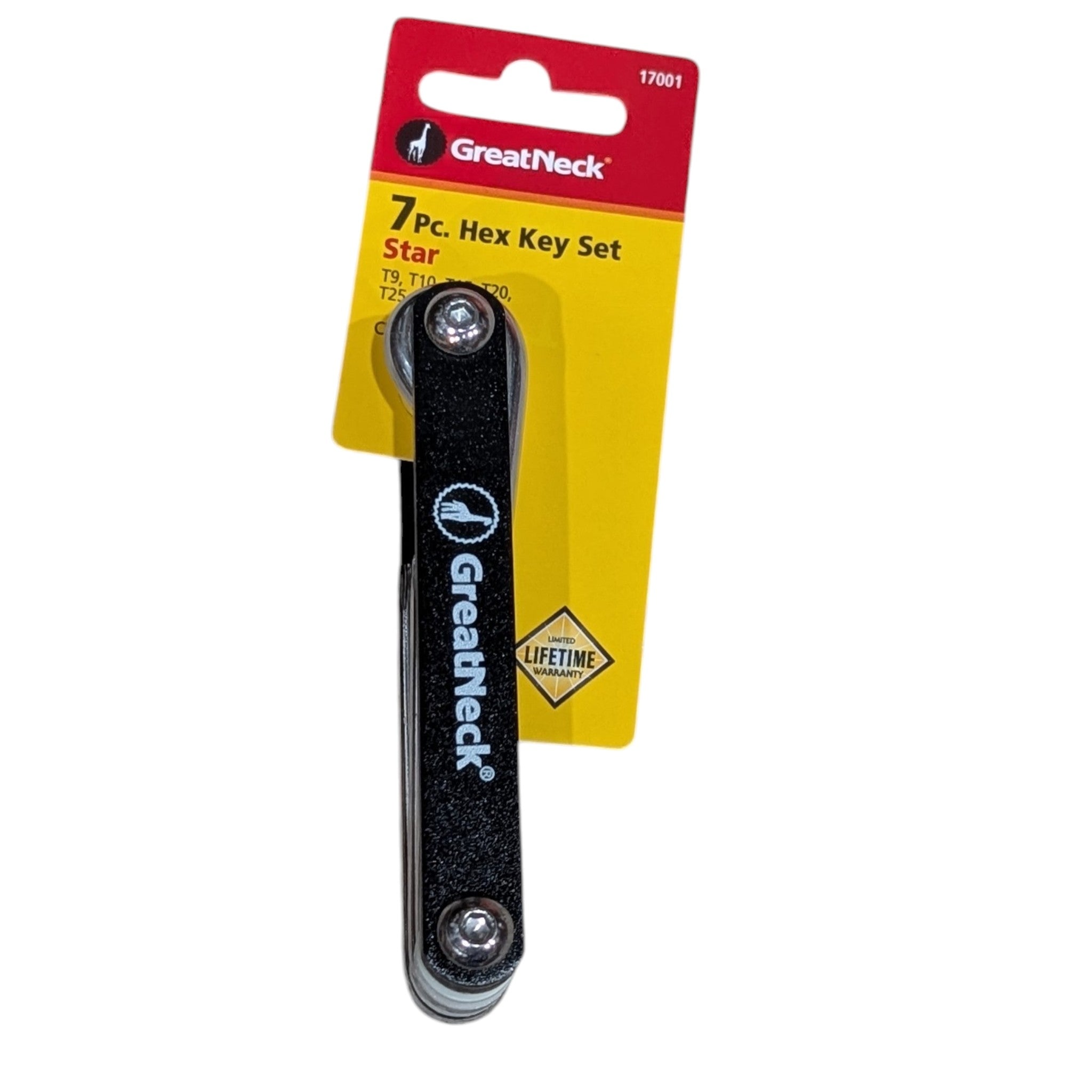 GreatNeck 7-Piece Star Hex Key Set – Ranch Mart