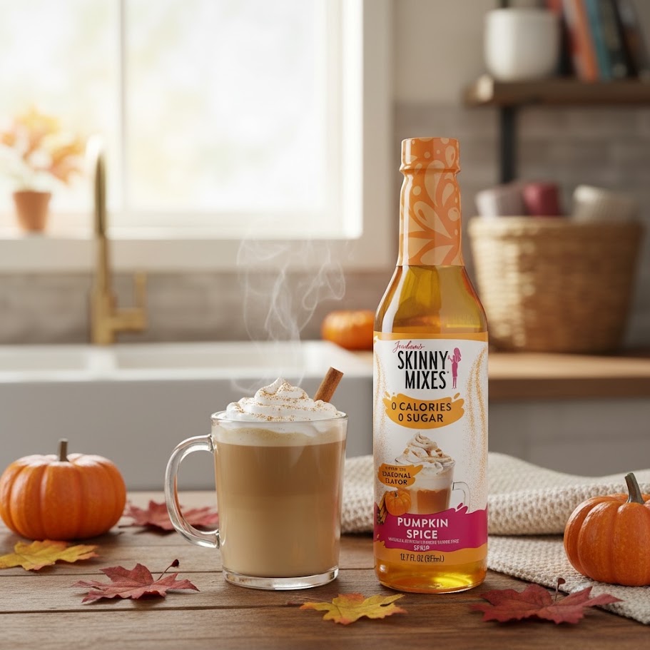 Jordan's Skinny Mix Naturally Sweetened Pumpkin Spice Syrup - 375ml