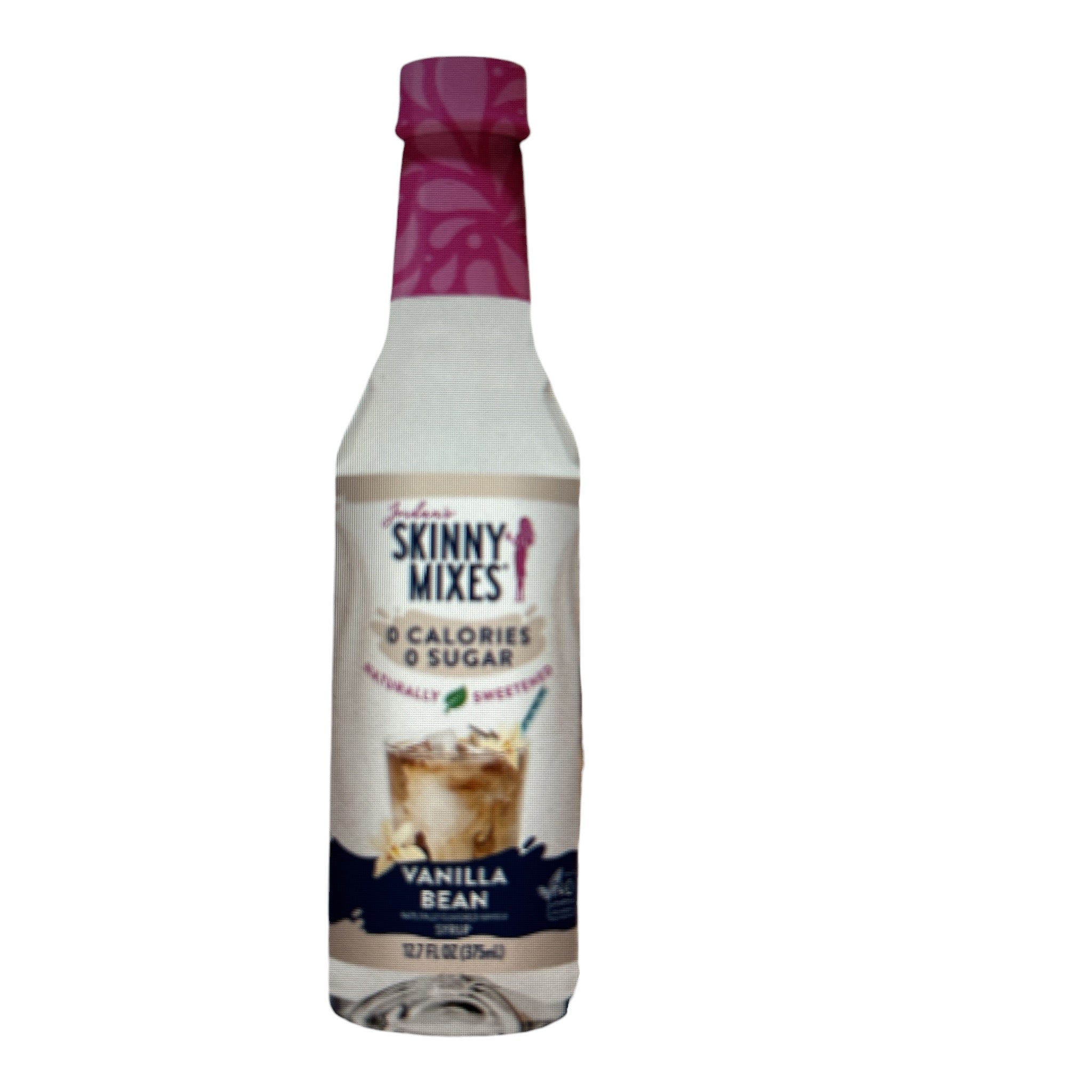 A bottle of Jordan's Skinny Mix 385ml in the flavor Vanilla Bean