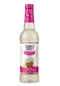 A bottle of Jordan's Skinny Mixes Sugar Free White Chocolate Syrup, 750ml.