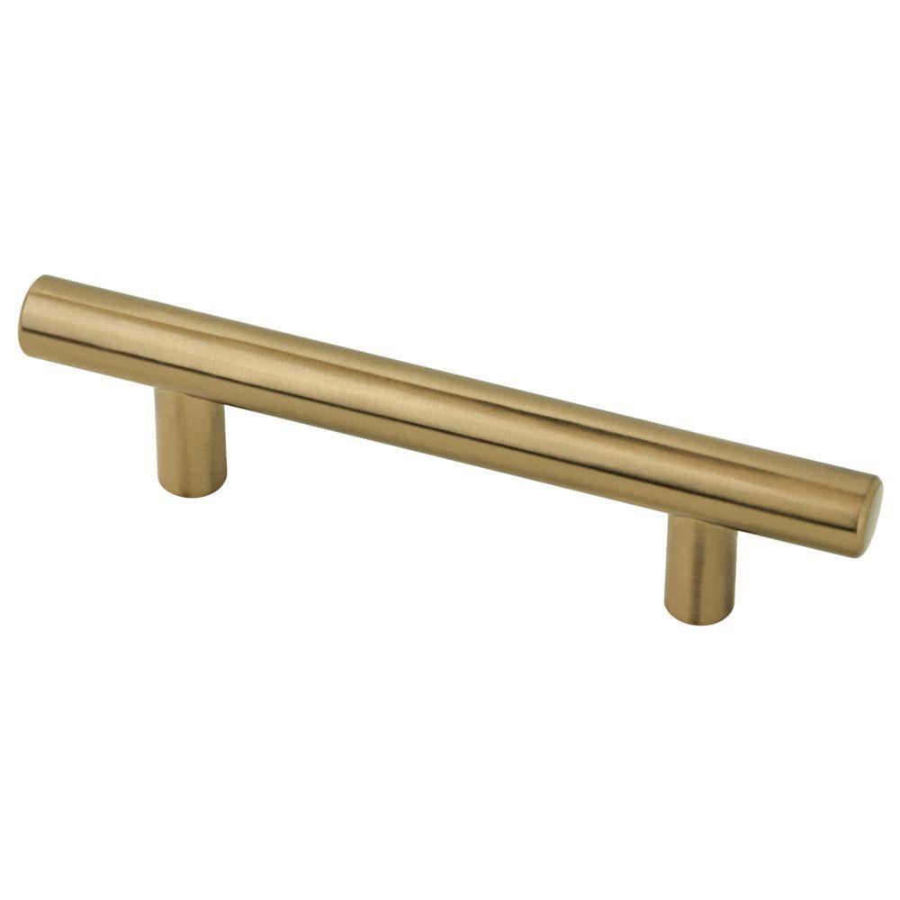 Gold drawer pull handle