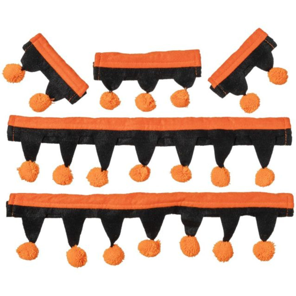 Miniature Horse Halloween Bridle &amp; Rein Covers – 5 Piece Set.