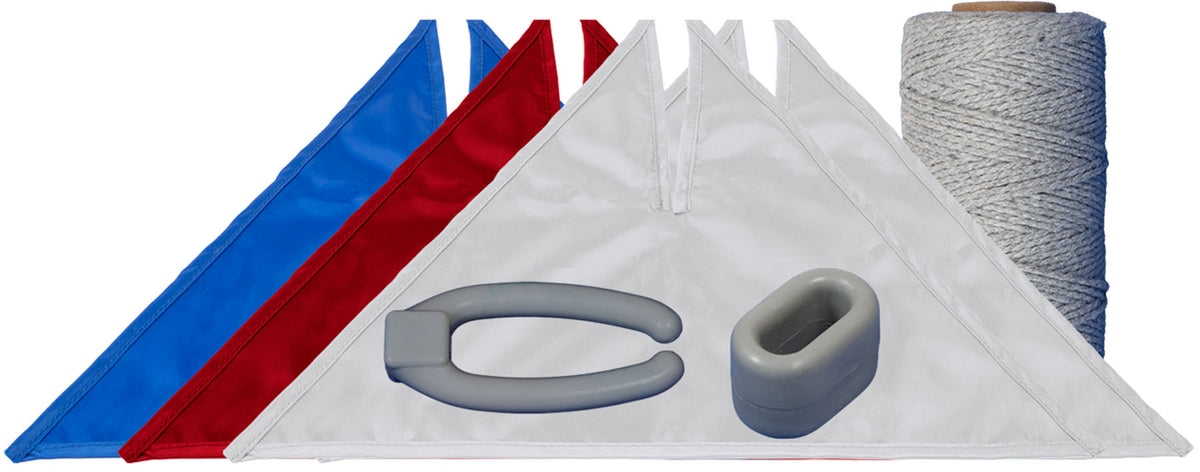 Mustang Breakaway Roping Kit with Honda, Horn Knot, String, and Practice Flags