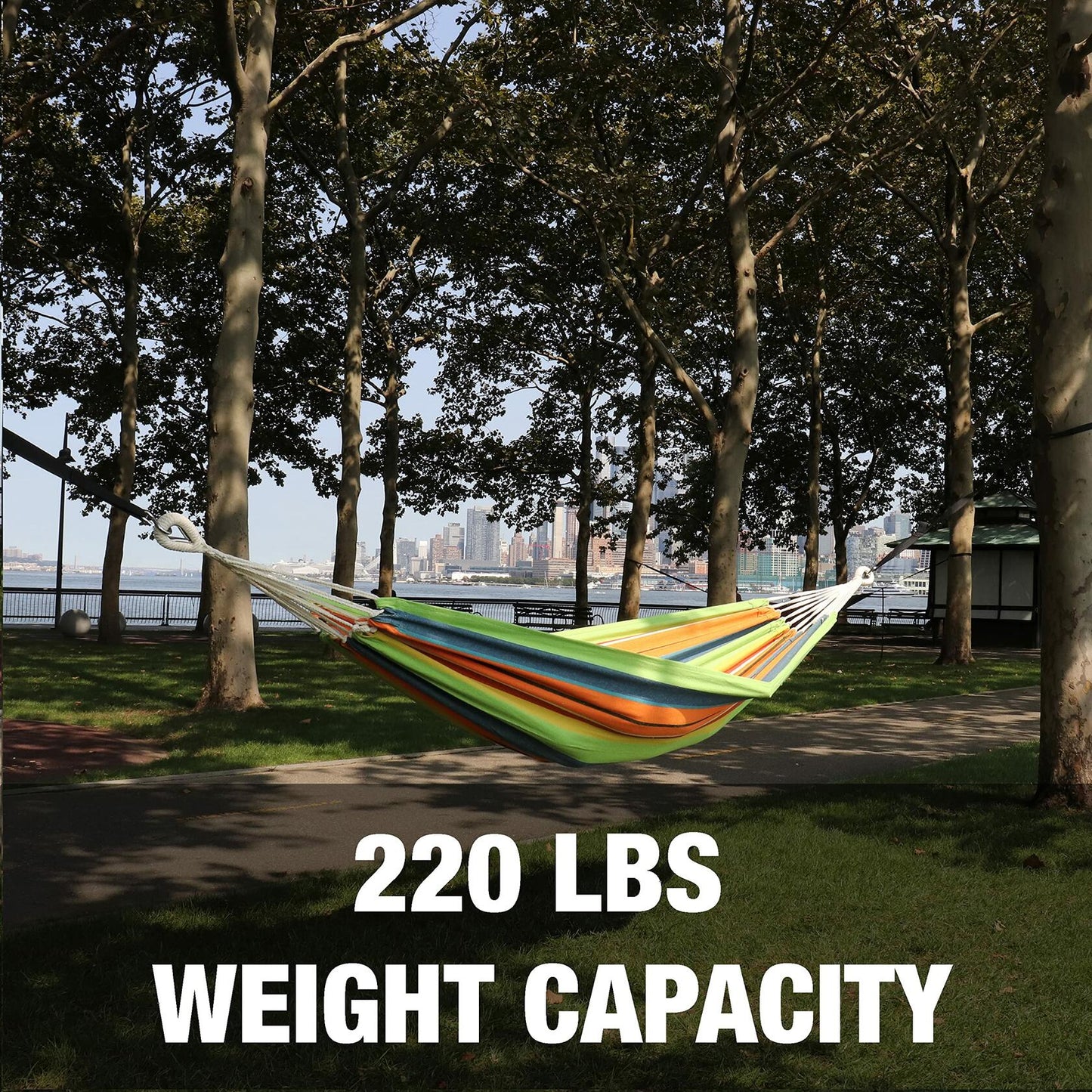 Bliss Vibrant Multi-Color Outdoor Hammock