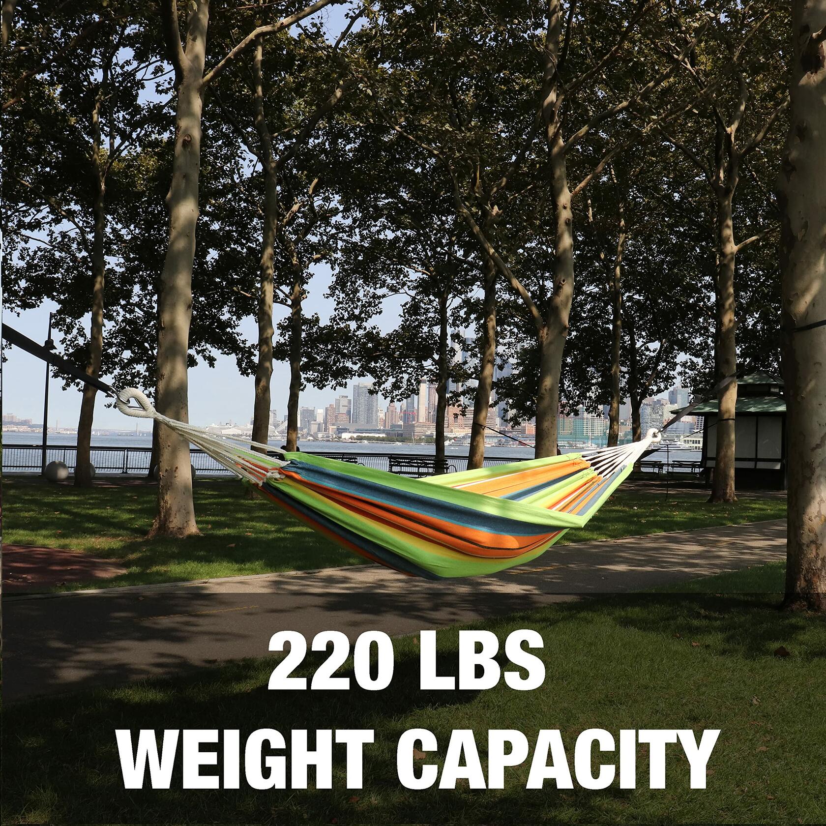 Bliss Vibrant Multi-Color Outdoor Hammock