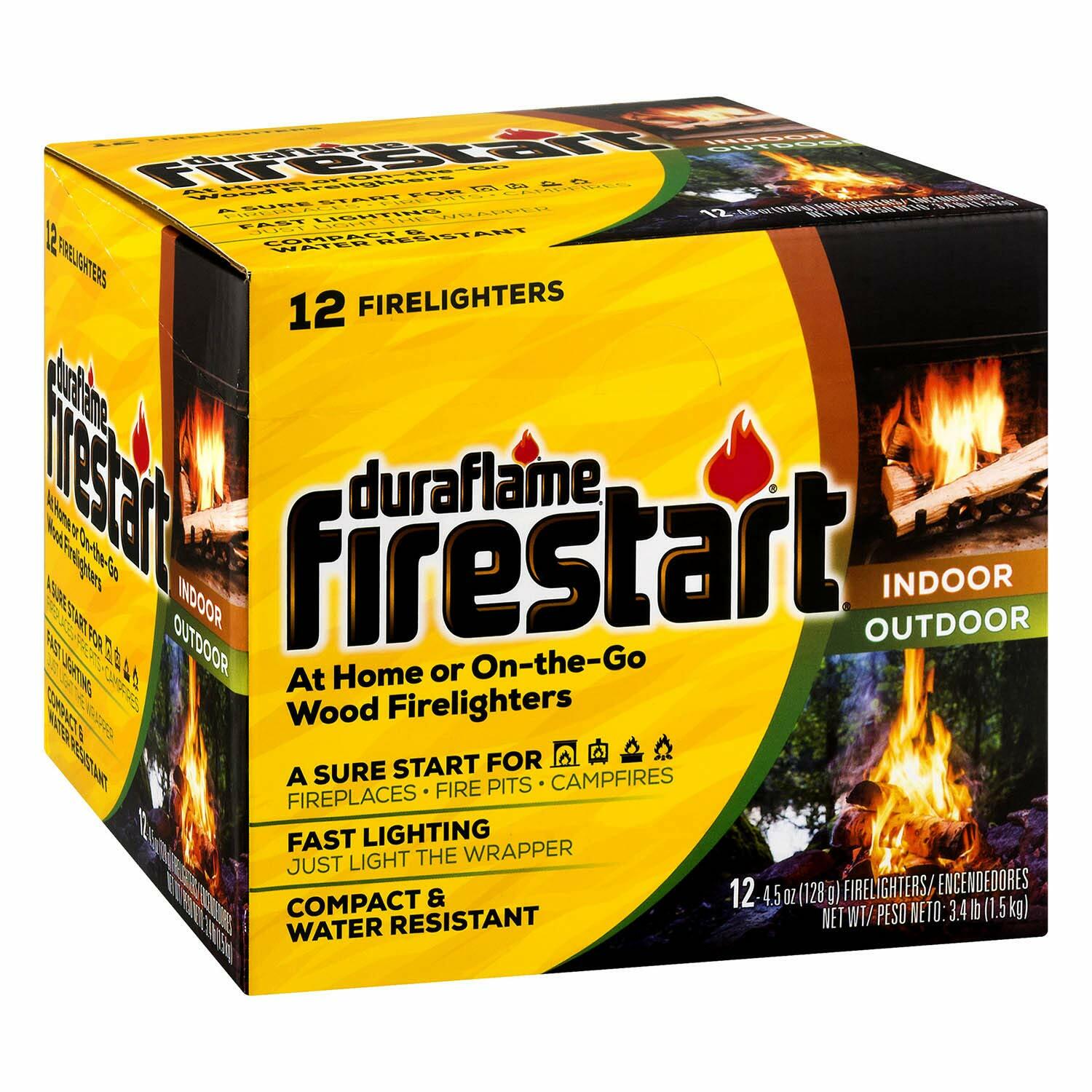 Duraflame Firestart Indoor/Outdoor Firelighters – 12-Pack