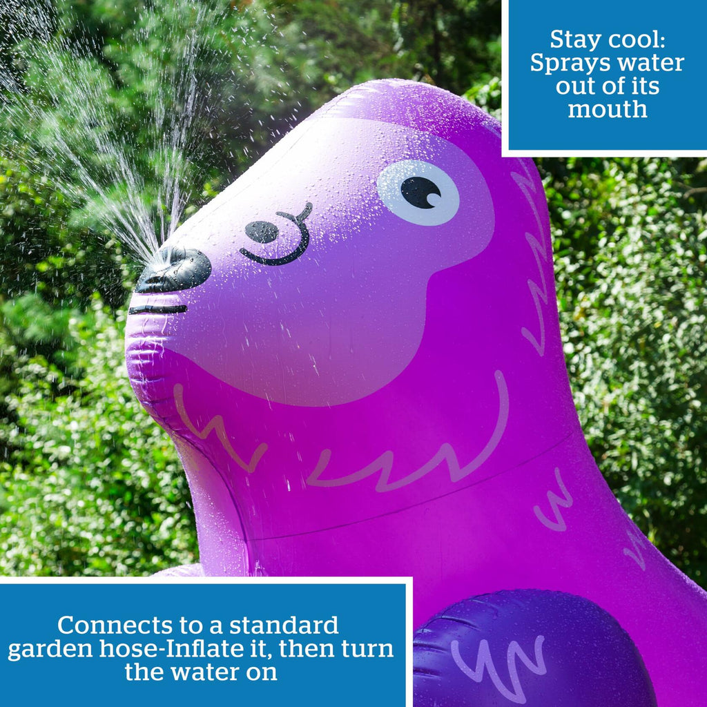 BigMouth 6FT Inflatable Ape Sprinkler – Hilarious Outdoor Water Toy for Kids & Family Play