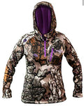 Final Clearance – TREEZYN Women’s Late SEEZYN VIXZYN Hoodie Medium | Silent MicroFleece Hunting Hoodie Last Size