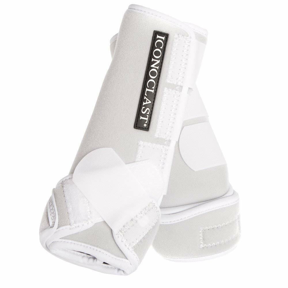 Iconoclast Front Orthopedic Support Boots White Large