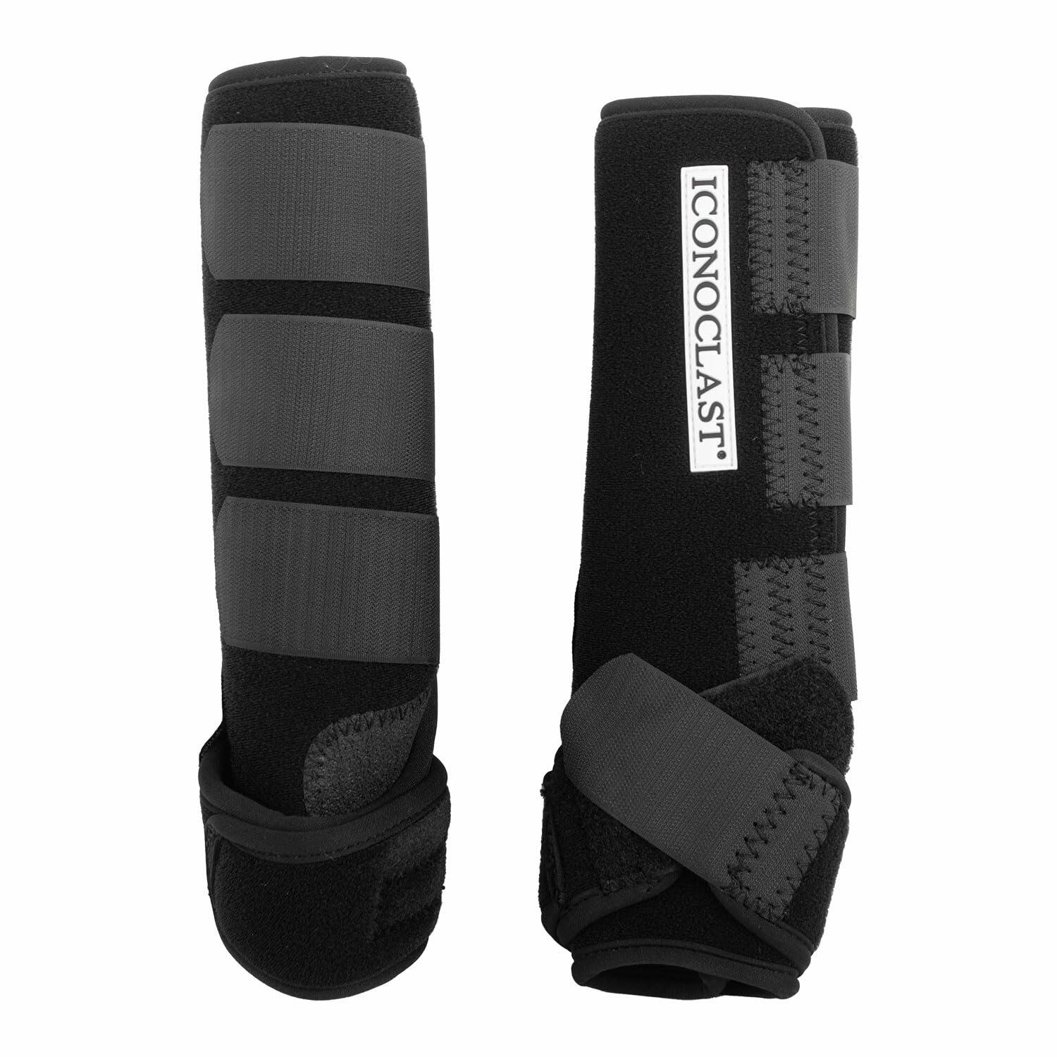 Iconoclast Hind Orthopedic Support Boots Black L