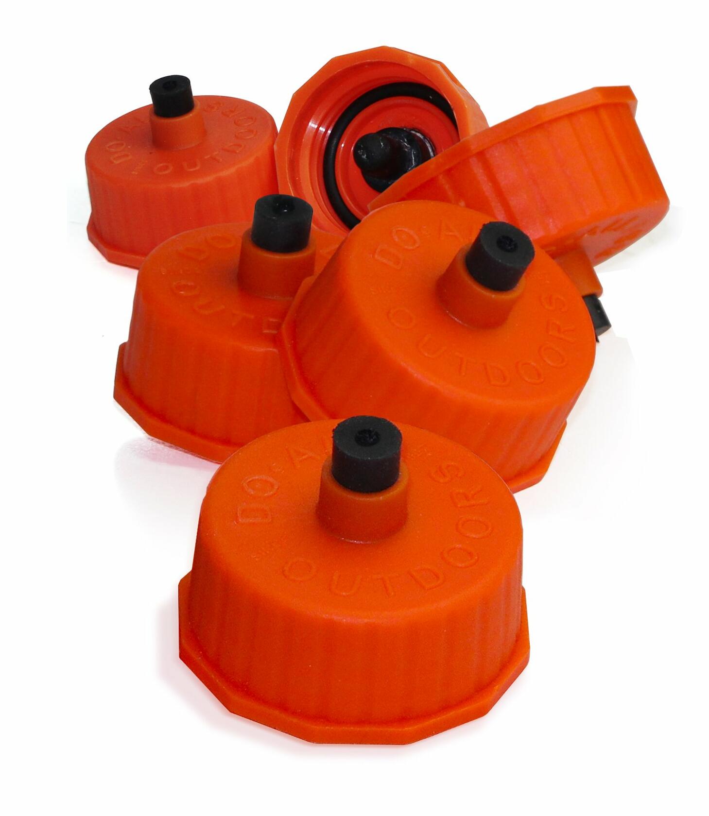 Do-All TC510 Thunder Cap supersonic target valve, orange boom in a bottle shooting accessory