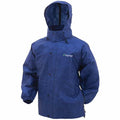 Frogg Toggs Men’s Pro Action waterproof rain jacket royal blue size small