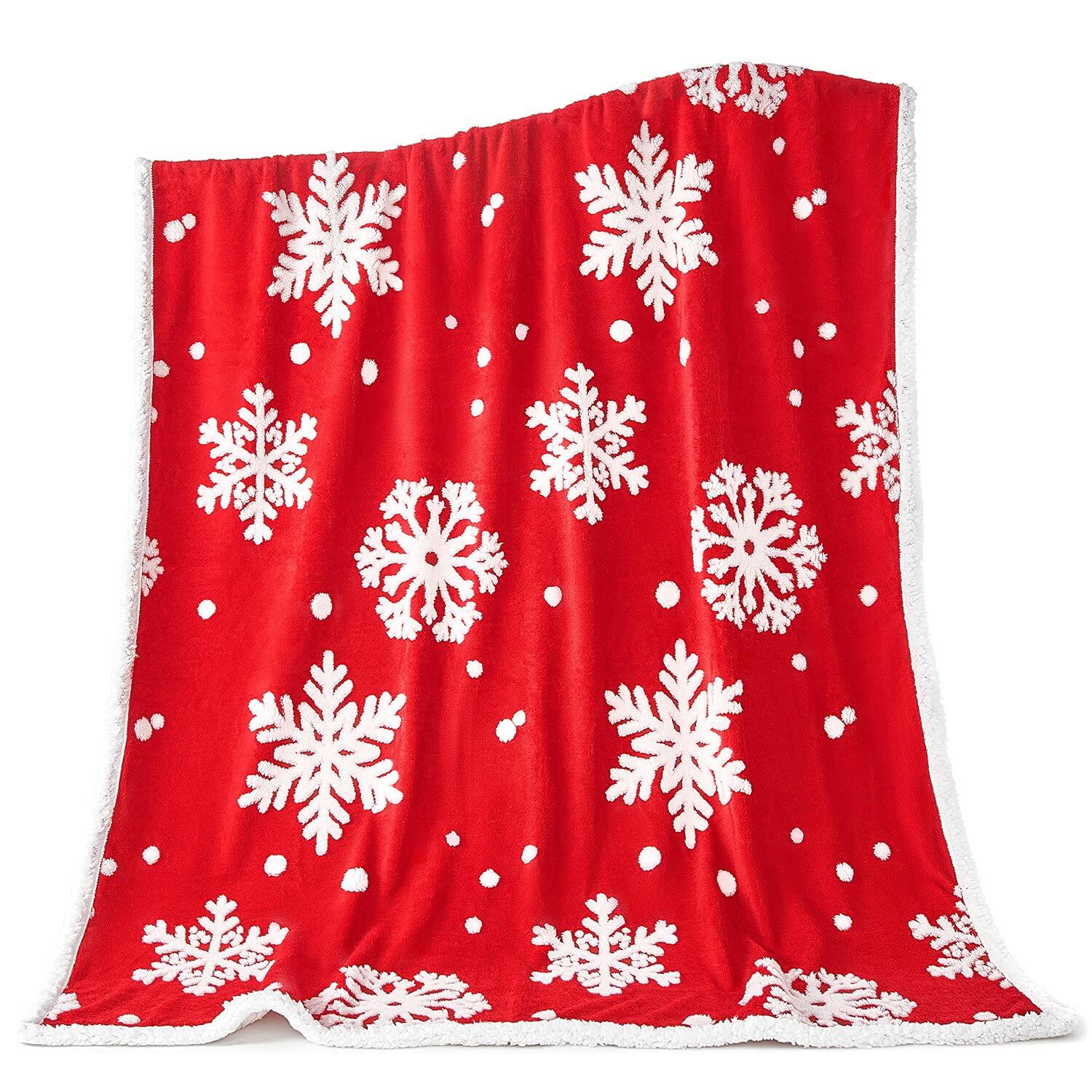 50x 60 Snowflake Blanket