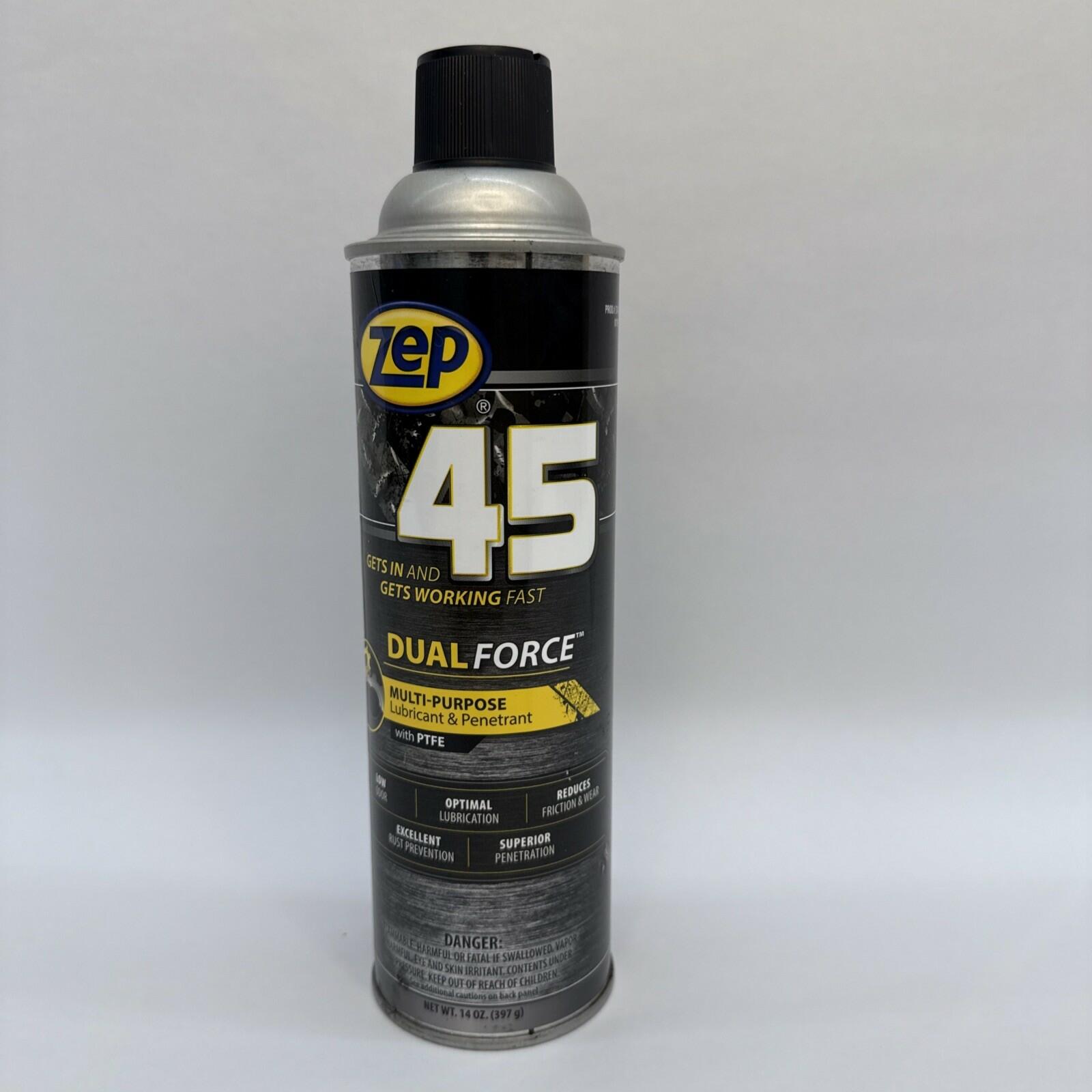 Zep 45 Dual Force multi-purpose cleaner on a white background