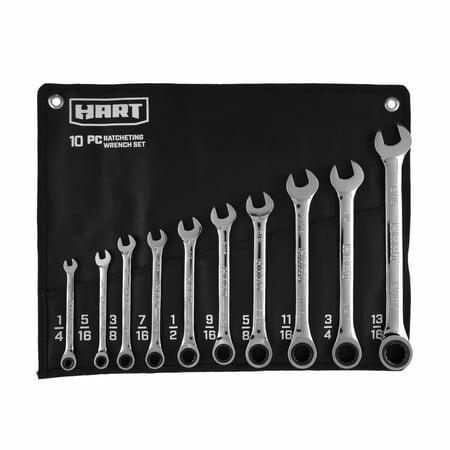 Set of HART wrenches in a black pouch on a white background
