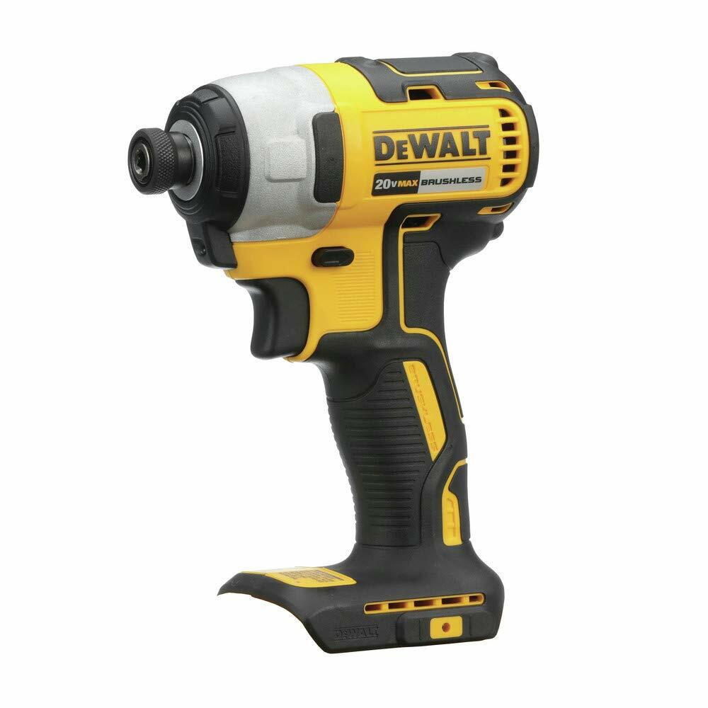 DeWalt cordless drill driver on a white background