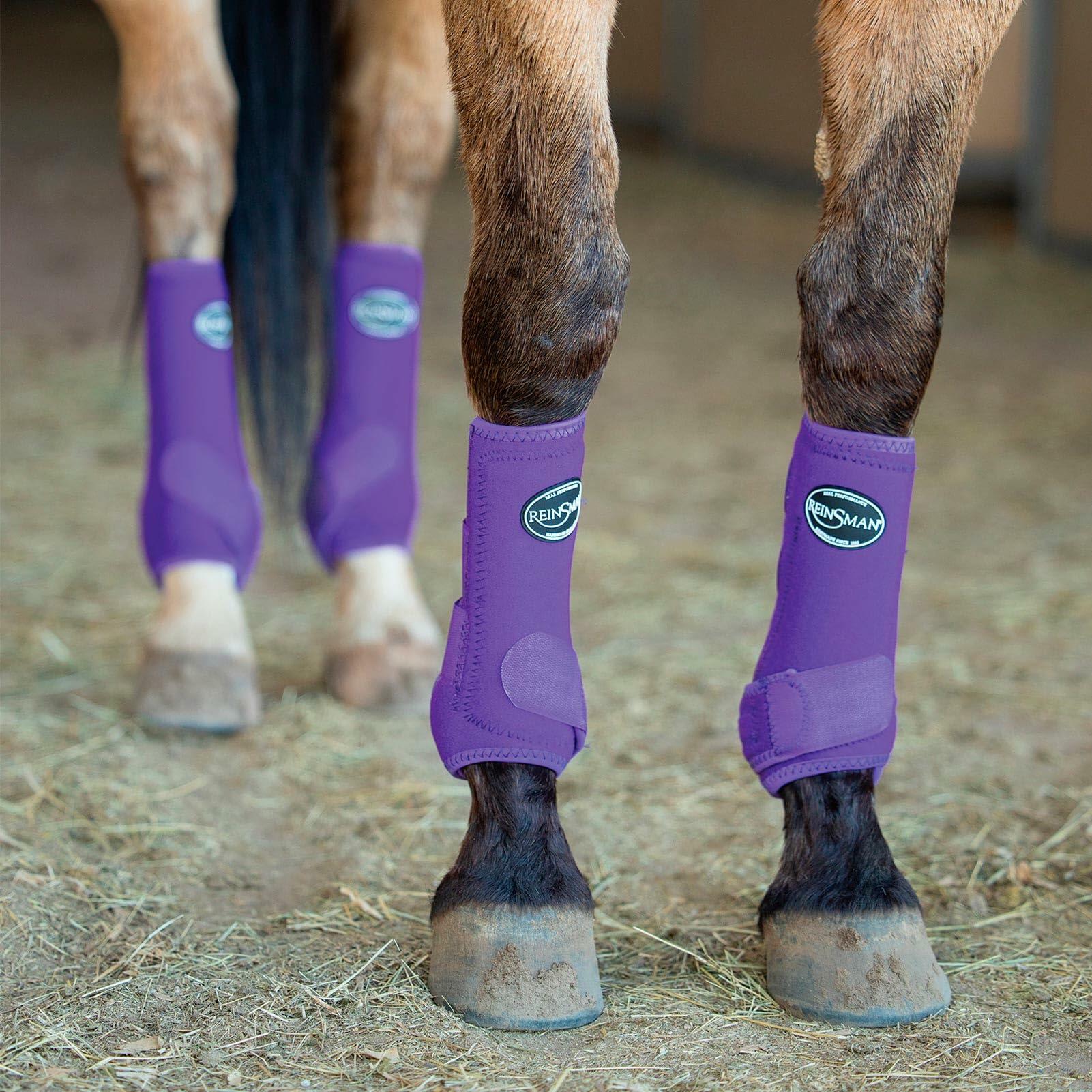Reinsman Apex Sport Horse Boots - 2-Pack | Medium, Purple