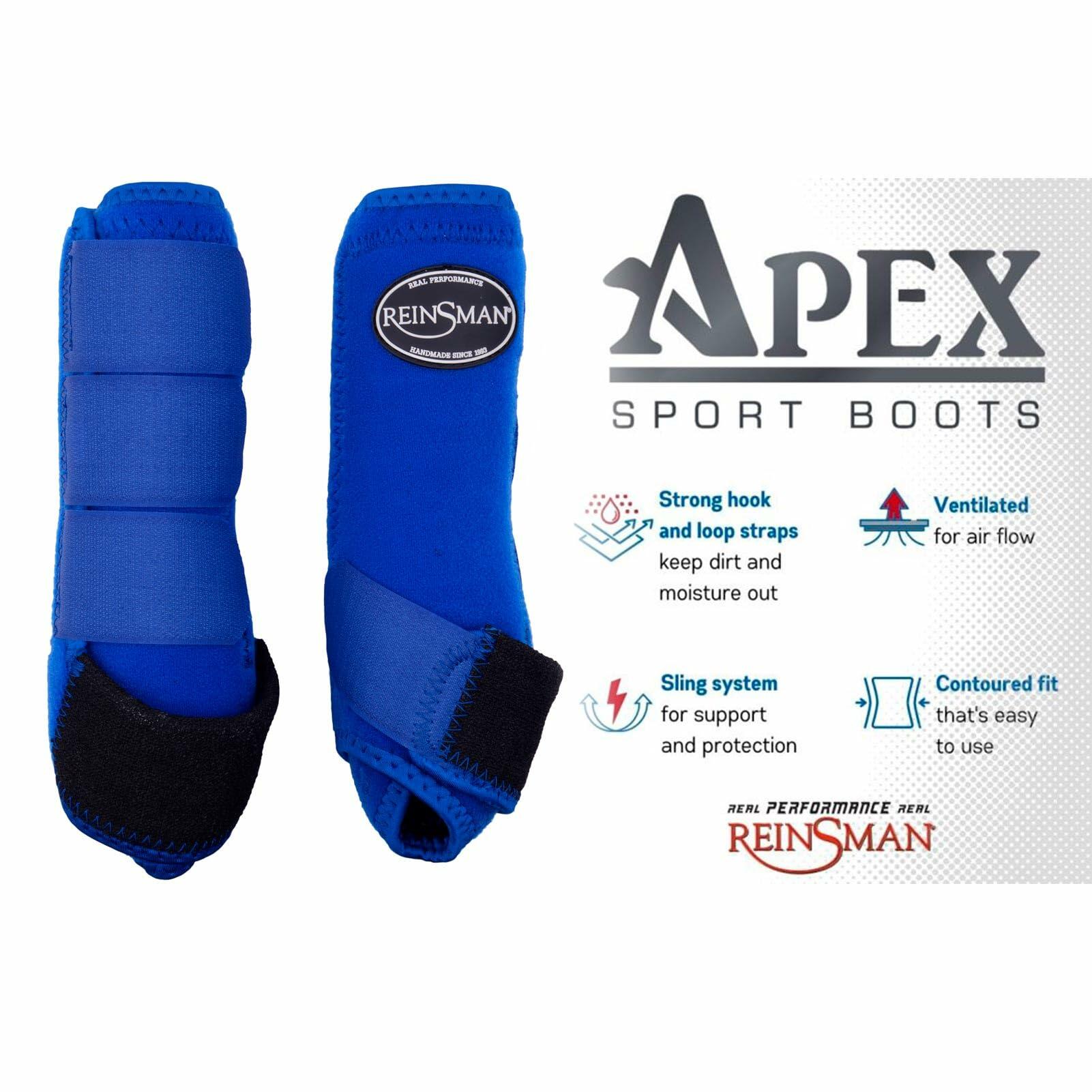 Reinsman Small Apex Sport Horse Boots - 2-Pack