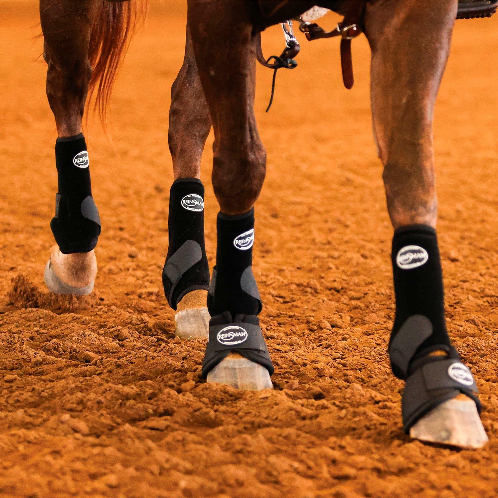 Reinsman Apex Sport Horse Boots - 2-Pack |  Medium, Black