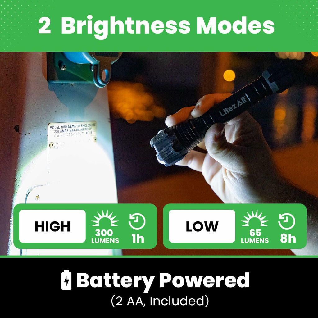 LitezAll Nearly Invincible Tactical Flashlight