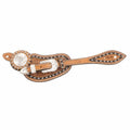 Mens Spur Straps with white background