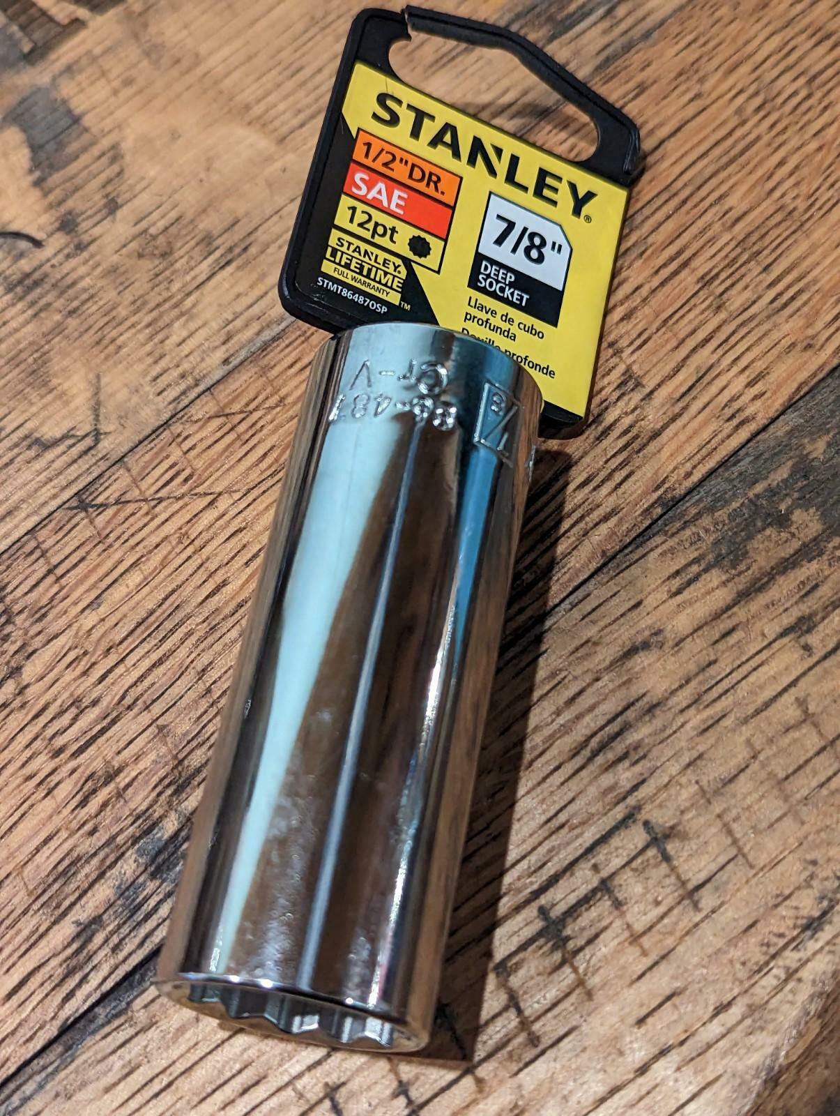 Stanley 1/2 Drive 12p Deep-7/8